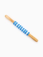 Массажёр «Скалка», универсальный, деревянный, 37.5×4 см, 9 колёс с шипами, МИКС - Фото 1