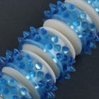 Массажёр «Скалка», универсальный, деревянный, 37.5×4 см, 9 колёс с шипами, МИКС - Фото 4