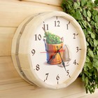 Часы банные бочонок "Добропаровъ. Банные штучки" - Фото 1