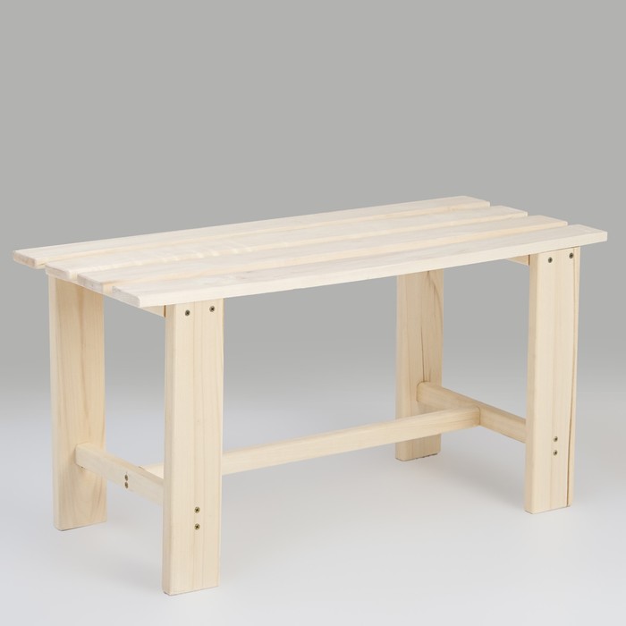 Лавка деревянная, 80×35×41 см, «Добропаровъ» - Фото 1