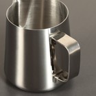 Молочник-питчер, 350 мл, нержавеющая сталь, хромированный - Фото 3