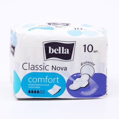 Гигиенические прокладки Bella Classic Nova Komfort, 10 шт. - Фото 1