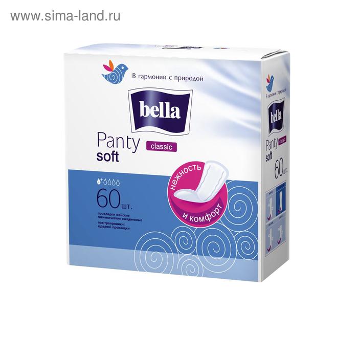Ежедневные прокладки Bella Panty Soft Classic, 60 шт. - Фото 1