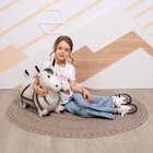 Попрыгун ZABIAKA «Зебра», 55×29×50 см, белый - Фото 6