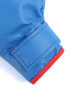 Перчатки боксёрские детские, размер 6 oz, синие - Фото 11