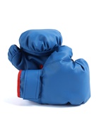 Перчатки боксёрские детские, размер 6 oz, синие - Фото 5