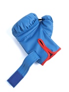 Перчатки боксёрские детские, размер 6 oz, синие - Фото 10