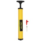 Насос для мячей ONLYTOP, 28 см, 2 насадки, цвет МИКС - Фото 7