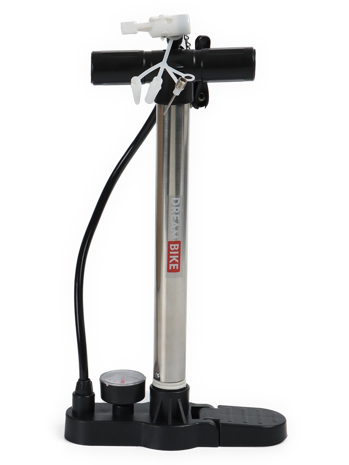 Насос универсальный Dream Bike, 35 см, 4 насадки - Фото 1