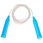 Скакалка детская «Радуга», 2.2 м, регулируемая, цвет МИКС - Фото 1