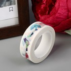 Клейкая лента декоративная бумажная "Свобода природы" ширина 1,5 см намотка 10 метров МИКС - Фото 2