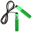 Скакалка спортивная ONLYTOP, 2.55 м, регулируемая, со счётчиком, цвет МИКС - Фото 12