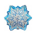 Воздушный шар фольгированный 28" «Ледяная снежинка» - Фото 2