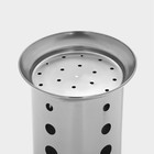 Подставка для столовых приборов, 10×17 см, нержавеющая сталь - Фото 5