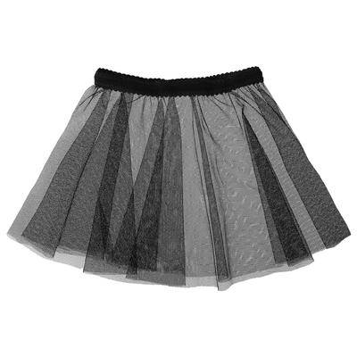 Юбочка гимнастическая, сетка, размер 32-34 (S), цвет чёрный