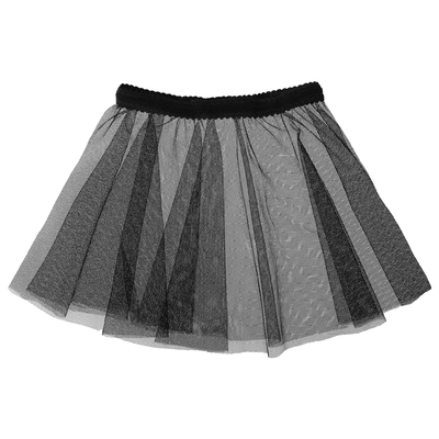Юбочка гимнастическая, сетка, размер 36-38 (M), цвет чёрный
