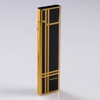 Зажигалка электронная, спираль, USB, 7.5 х 12 см, черно-золотистая 3283687 - фото 14712485