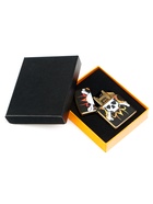 Зажигалка электронная «Череп в огне», металлическая, дуговая, от USB - Фото 6