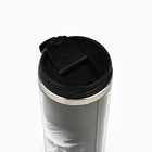 Термостакан со сменной вставкой «Будь в каждом деле первым», 400 мл, чёрный - Фото 4