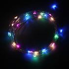 Светодиод на голубой палочке для полимерных шаров, 300 см, цвет свечения МИКС - Фото 3