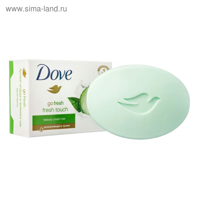 Крем-мыло Dove Go Fresh «Прикосновение свежести», 100 г - Фото 1