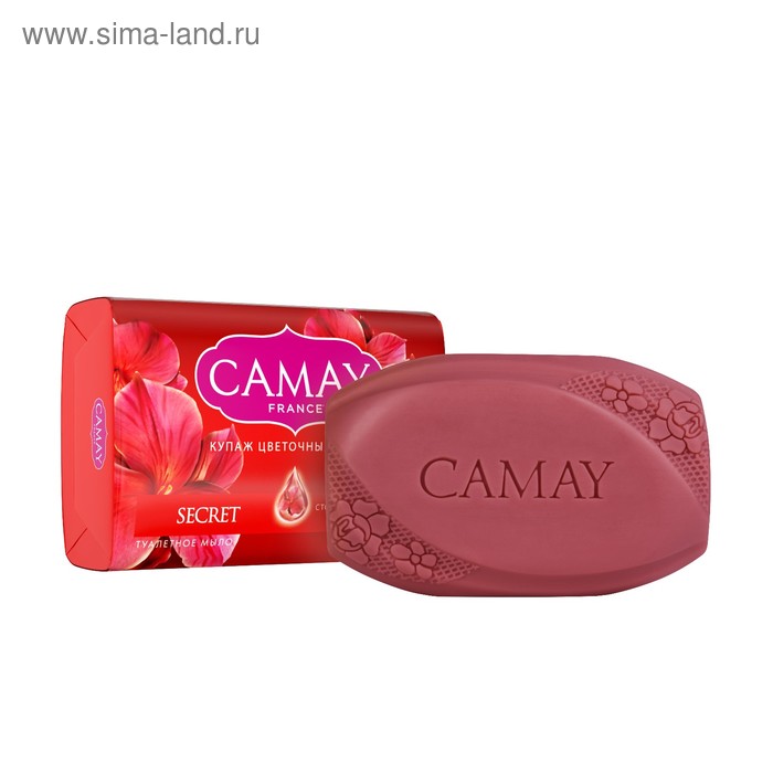 Мыло туалетное Camay Secret, 85 г - Фото 1