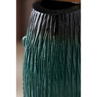 Ваза керамическая "Калипсо", настольная, изумруд, 20 см - Фото 5