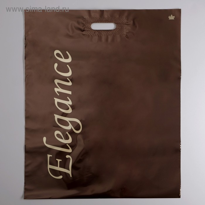 Пакет "Леди Элеганс", полиэтиленовый с вырубной ручкой, 50 х 60 см, 100 мкм - Фото 1