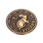 Монета восточный гороскоп "Кролик" - Фото 3