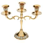 Подсвечник на 3 свечи, 21 см, перламутр - Фото 4