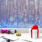 Наклейка интерьерная «Сверкающие снежинки», 21х29.7 см, Новый год - Фото 2