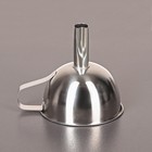 Воронка, d=11 см, с ручкой, нержавеющая сталь - Фото 1