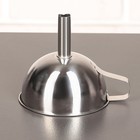 Воронка, d=11 см, с ручкой, нержавеющая сталь - Фото 2