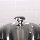 Набор посуды «Клара», 4 предмета: кастрюли 3,4/5,8 л, ковш 1,9 л, сотейник с антипригарным покрытием d=24 см, капсульное дно, стеклянные крышки - Фото 5