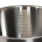 Набор посуды «Клара», 4 предмета: кастрюли 3,4/5,8 л, ковш 1,9 л, сотейник с антипригарным покрытием d=24 см, капсульное дно, стеклянные крышки - Фото 7
