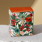 Ароматическая свеча в банке «Ярких ощущений», цветочный, 8.5×7.2 см - Фото 4