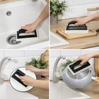 Щётка абразивная с ручкой Доляна, 15×9 см, цвет МИКС - Фото 4