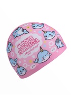 Шапочка для плавания детская ONLYTOP «Нарвалы», тканевая, обхват 46-52 см - Фото 7