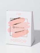 Зеркало декоративное, с увеличением х2, двустороннее, 16.5×24.5 см, (11×15.5 см), белое - Фото 9