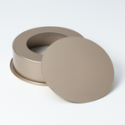 Форма для выпечки Доляна «Круг. Рэнди», 21.5×6.5 см, съёмное дно, антипригарное покрытие, цвет золотой - Фото 5