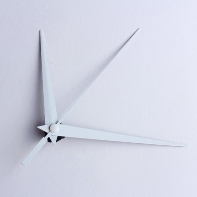 Комплект стрелок для часов, 3 шт., 75.93.143 мм, белые