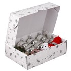 Коробка складная «Новогодние игрушки», 30,7 х 22 х 9,5 см - Фото 2