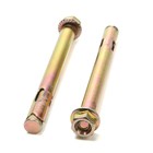 Анкерный болт, с гайкой, оцинкованный, 12х130 мм, 40 шт - фото 23123037