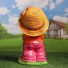 Садовая фигура "Мальчик с цветком средний", 23х25х47см, МИКС - Фото 6