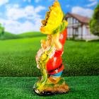 Садовая фигура "Гном с подсолнухом" 26х18х53см 3739333 - фото 319856831