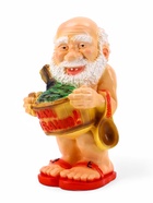 Садовая фигура из гипса «Банщик», 32×35×60 см - Фото 3