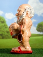 Садовая фигура из гипса «Банщик», 32×35×60 см - Фото 10