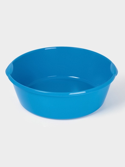 Таз хозяйственный круглый, 20 л, пластик, МИКС