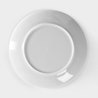 Тарелка Добрушский завод «Бельё», d=24 см, фарфор, белая - Фото 4