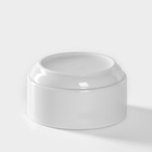 Бульонница Добрушский завод «Бельё», 300 мл, d=10.5 см, фарфор, белая - фото 65286449